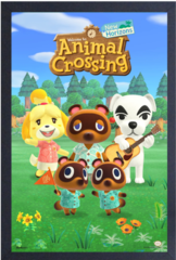 Cadre / Framed - Animal Crossing NH (Group Portrait)